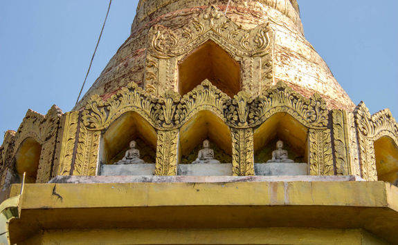 Scultpures in Mount Popa