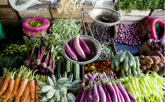 Vegetable in a Sri Lankan market