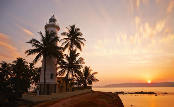 Sunrise in Galle, Sri Lanka