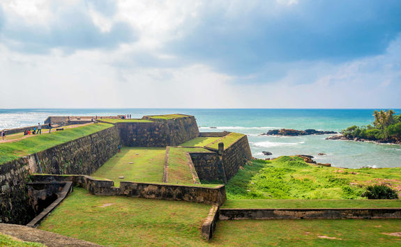 Scenery of Galle fort