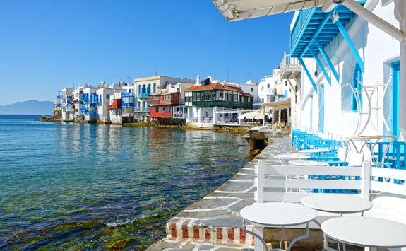 Mykonos sea