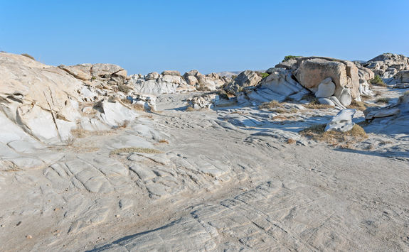 Paros rocky landscape