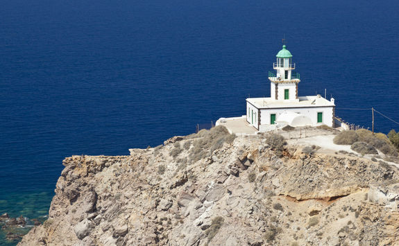Santorini lighthouse