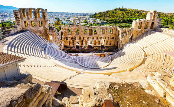 Amphitheater of acropolis, Athens