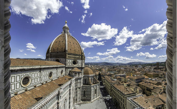 facade and cupola of il duomo