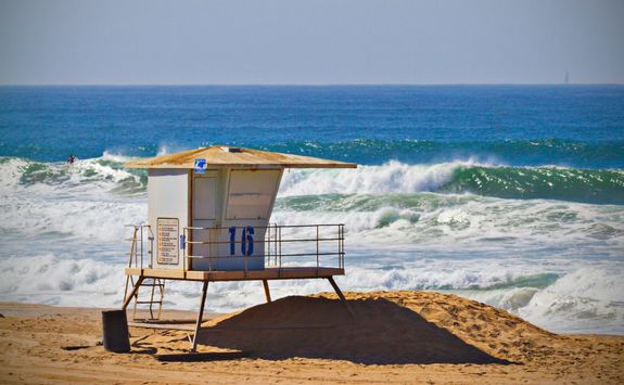 beach hut
