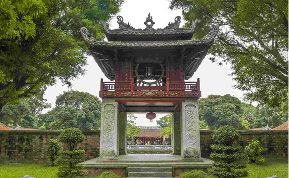 Entrance to the temple of literature