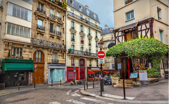 Street in Montmartre