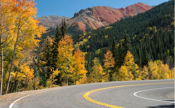 Highway in Autumn