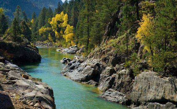 Animas river fall