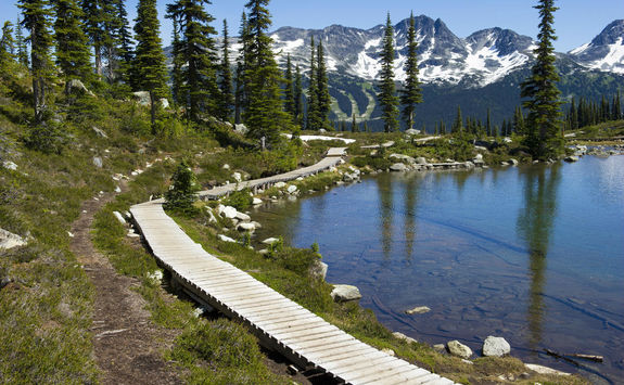 Harmony lake in Whistler