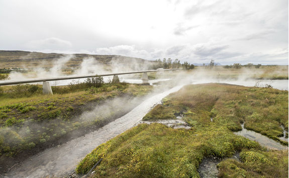 Deildartunguhver hot nature steams