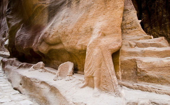 Nabatean Aquaduct in Petra