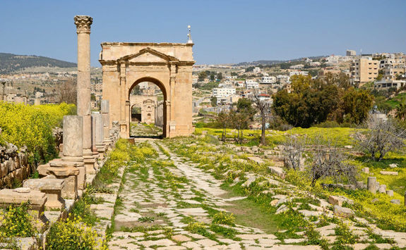 Entrance Gate at Jerash