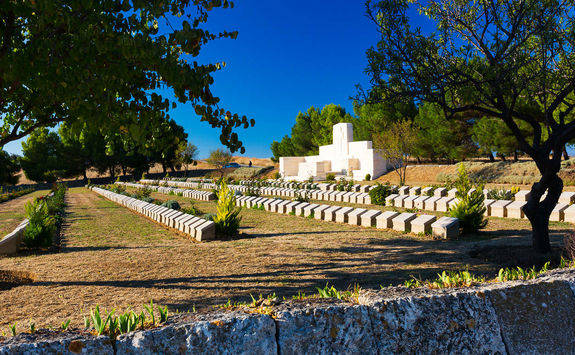 Lancashire Landing Cemetery in Gallipoli
