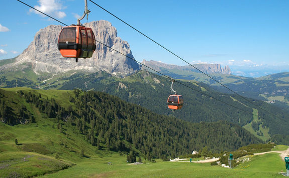 Lifts in the Dolomites