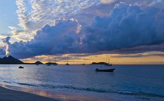 Sunset Grenada Beach