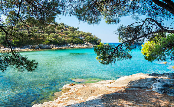 mediterranean landscape ocean
