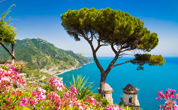 amalfi coast view