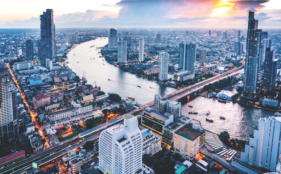 aerial bangkok