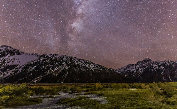 dark sky preserve mount cook national park