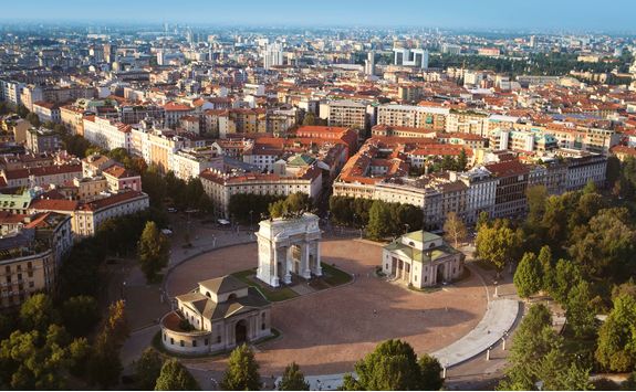 milan cityscape