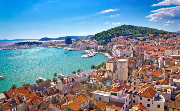 split aerial croatia