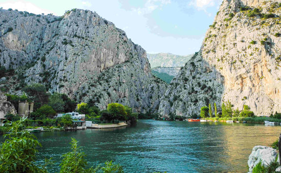 cetina river in croatia