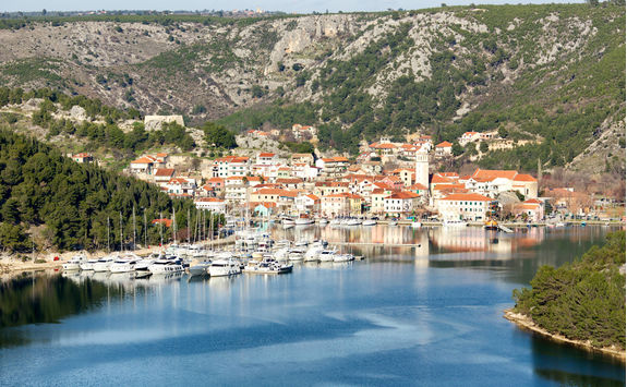 fishing town of skradin