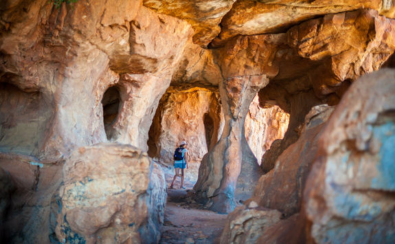 sandstone cave