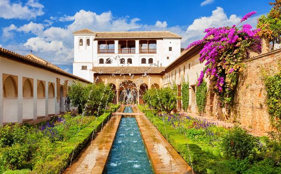 alhambra palace gardens