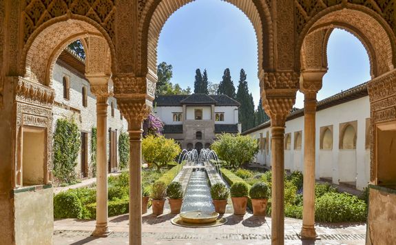 inside the alhambra