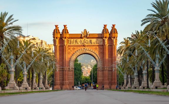 barcelona arc de triomf