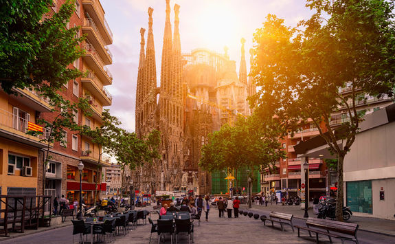 barcelona evening restaurant