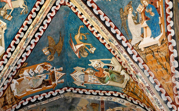 Malancrav frescoes, Transylvania