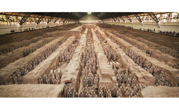 Terracotta warrior in Xian