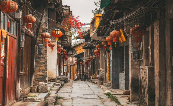 alley daux town guilin
