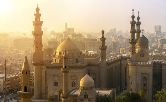 view of the mosques of sultan hassan