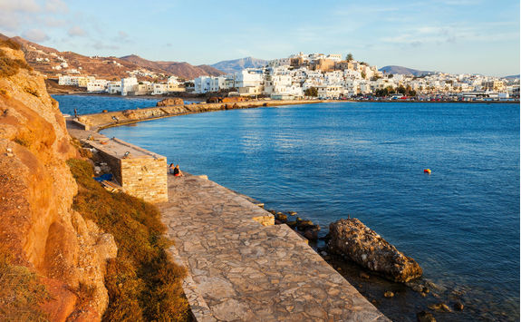 naxos aerial view
