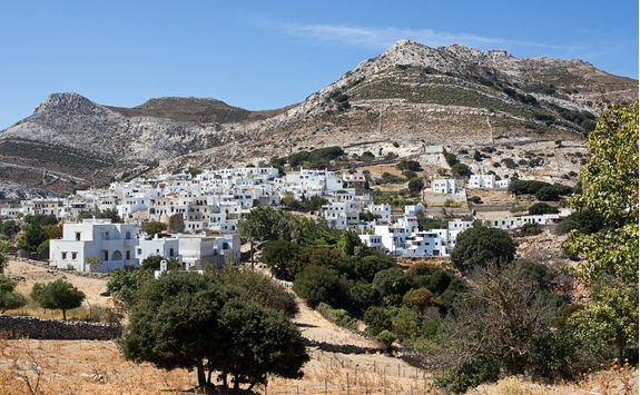mountainous village apeiranthos