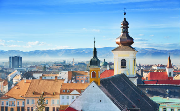 sibiu cityscape