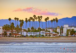 Santa Barbara from Pier