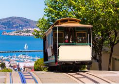 A San Fran cable car