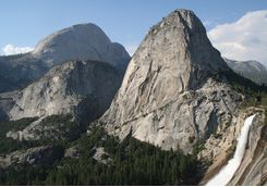 Half Dome in Yosemite Valley