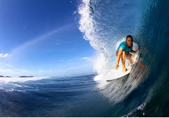 Surfing lesson