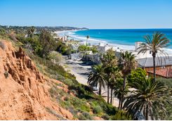 Malibu coastline