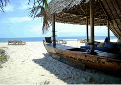 beach bar, Ras Kutani Hotel