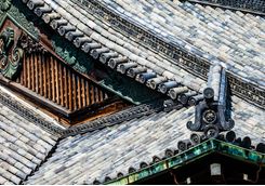 Roof detail Sensoji temple