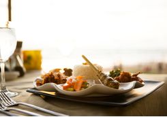 An Indonesian restaurant and food