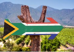 South Africa sign